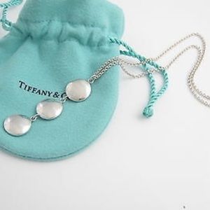 Tiffany and Co. Triple Disk Circle Necklace